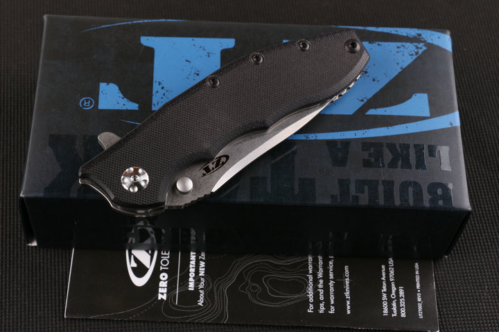 ZT0562 Zero Tolerance Titanium handle folding knife UD402389 